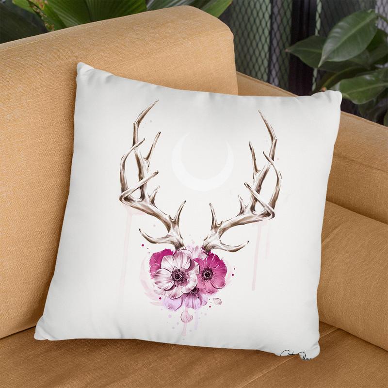Sauvage Throw Pillow By Cristina Alonso