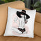 The Noir Throw Pillow By Cristina Alonso