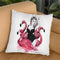 Flamingo Fancy Throw Pillow By Cristina Alonso