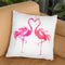 Flamingo Love Throw Pillow By Cristina Alonso