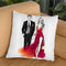 Haute Couture Romance Throw Pillow By Cristina Alonso