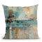Morning Fjord Square Ii Throw Pillow By Silvia Vassileva