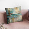 Morning Fjord Square Ii Throw Pillow By Silvia Vassileva