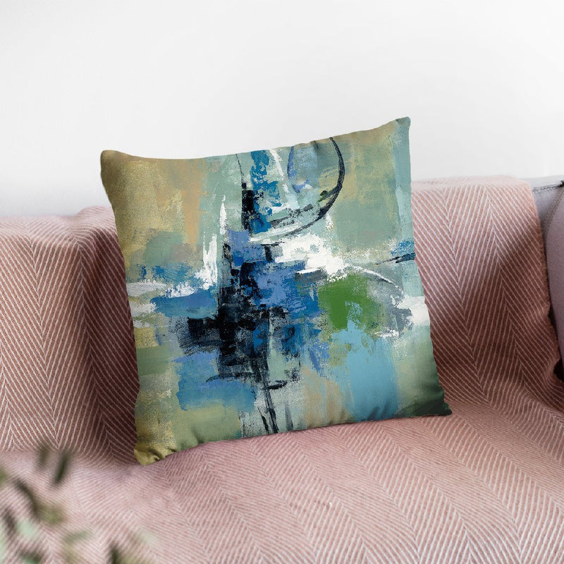 Vista Point I Throw Pillow By Silvia Vassileva
