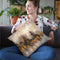 Blushing Forest Ii Throw Pillow By Silvia Vassileva