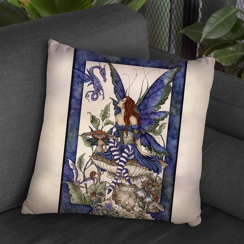 Bottom Of The Garden Throw Pillow By Tate Licensing