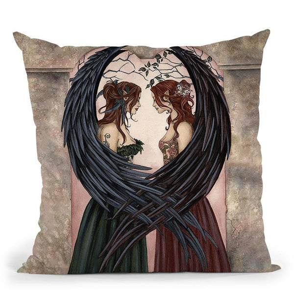Sisters Throw Pillow By Tate Licensing