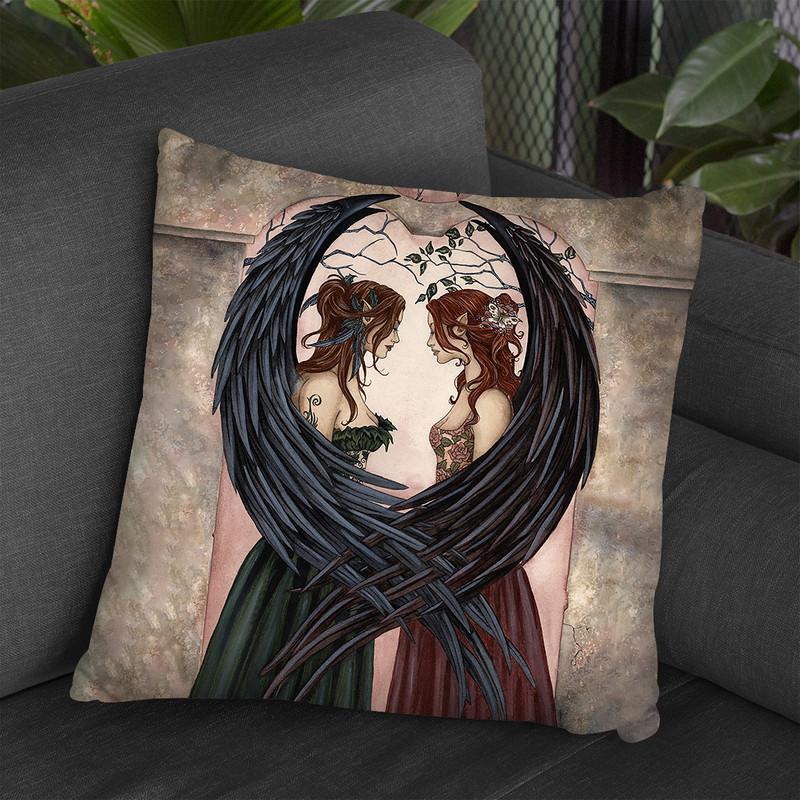 Sisters Throw Pillow By Tate Licensing