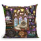 Ashwood Cats Black Throw Pillow By Tate Licensing