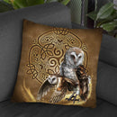 Celtic Owl Throw Pillow By Tate Licensing