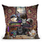 Storytime Cats And Books Throw Pillow By Tate Licensing