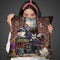 Storytime Cats And Books Throw Pillow By Tate Licensing