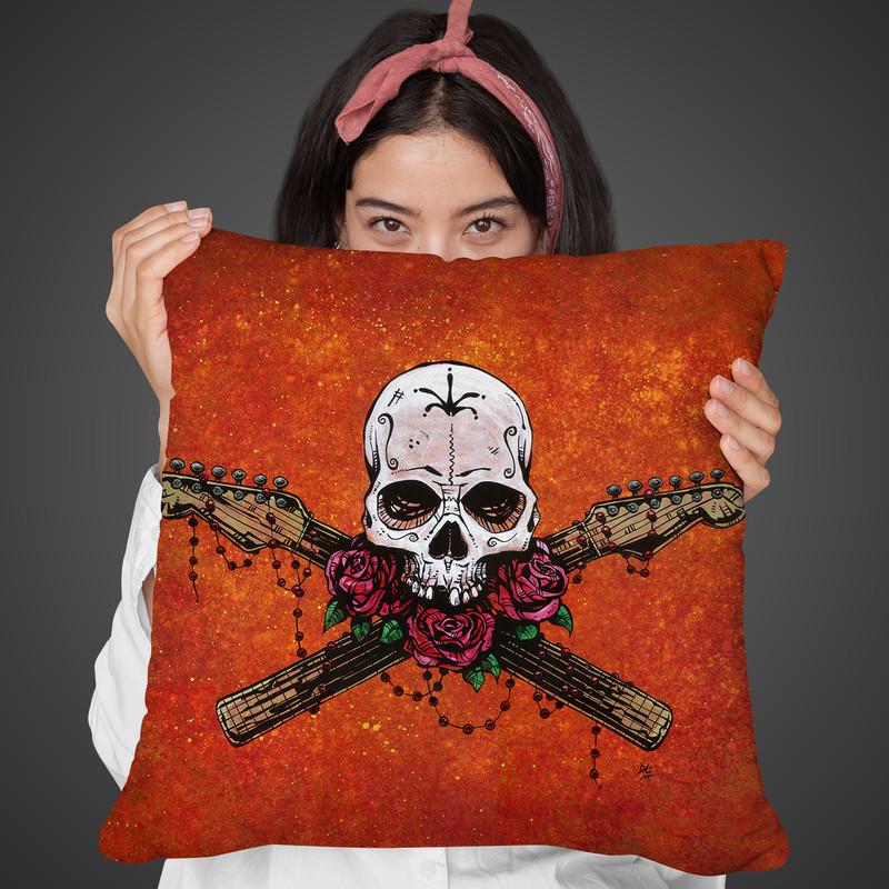 Music Saves Your Soul Throw Pillow By Tate Licensing