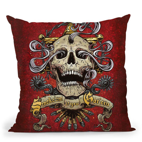 Smoke Emif You Got Em Throw Pillow By Tate Licensing