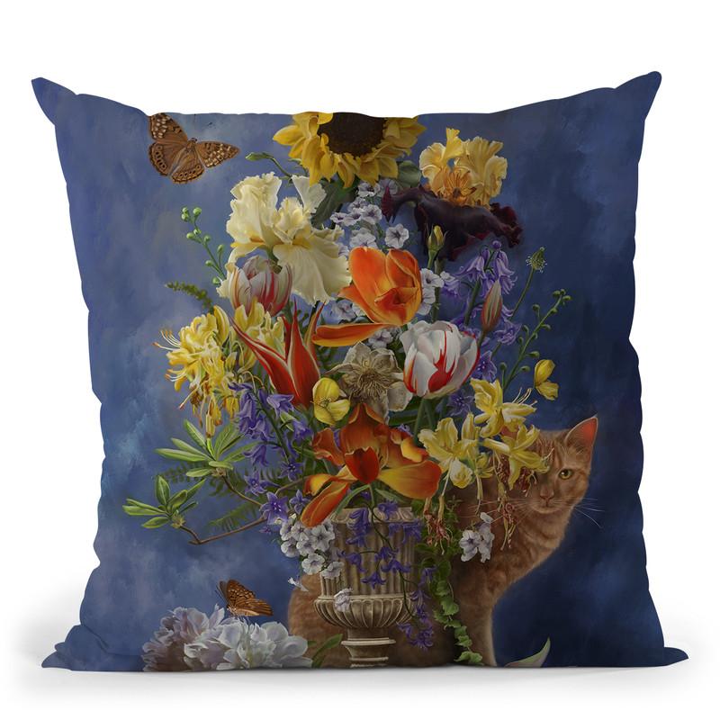 Goldstill Life Throw Pillow By Tate Licensing