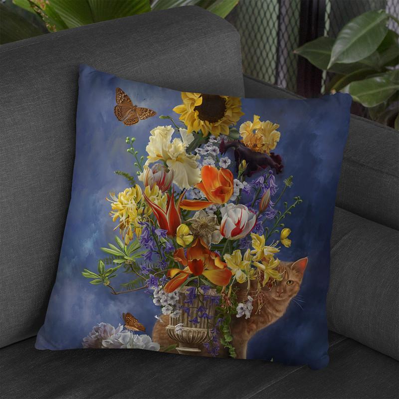 Goldstill Life Throw Pillow By Tate Licensing