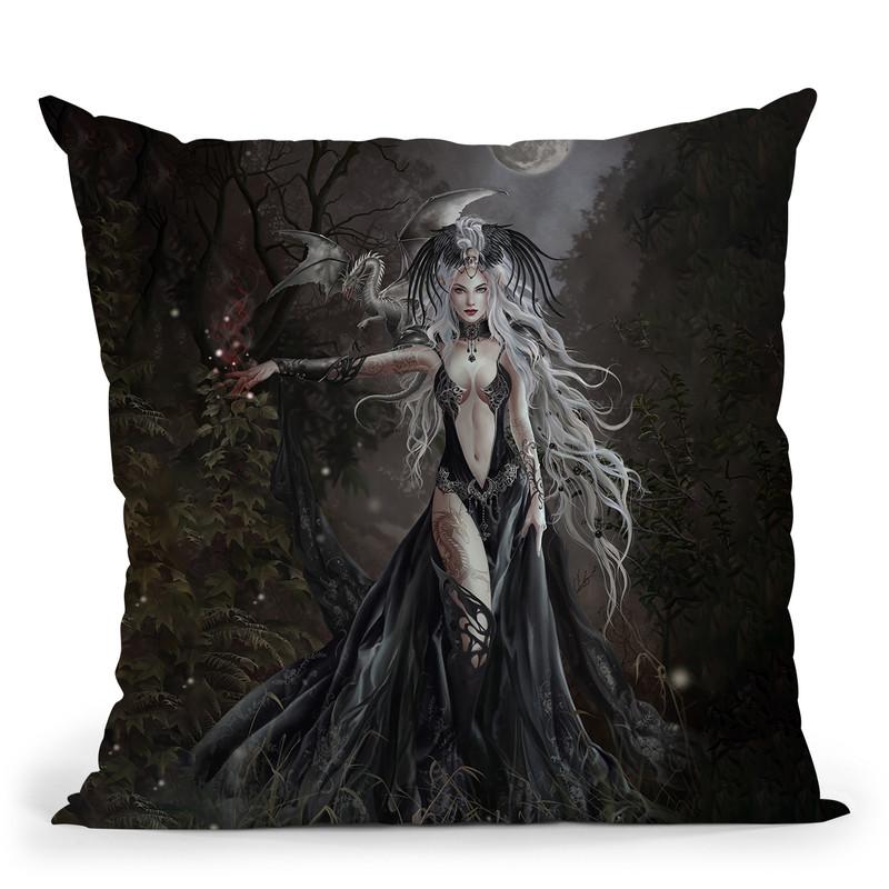 Myerasalome Queen Of Havoc Throw Pillow By Tate Licensing
