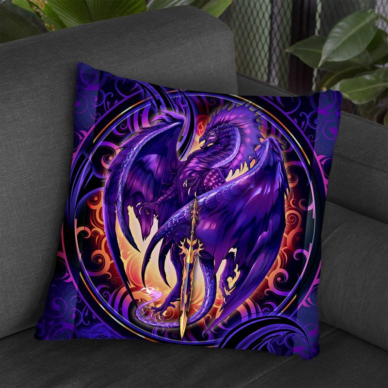 Dragonblade Netherblade Throw Pillow By Tate Licensing