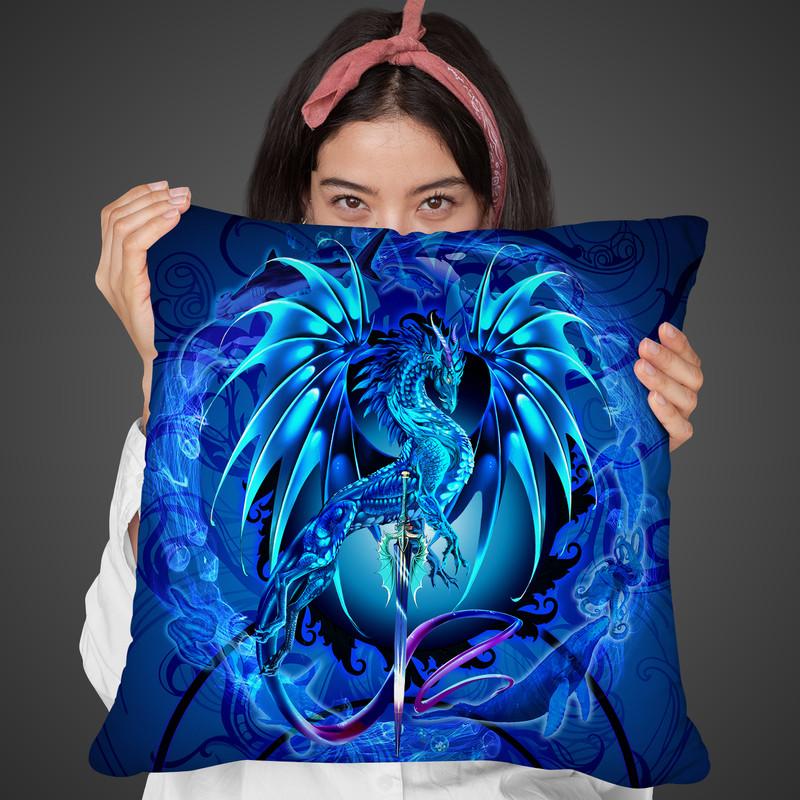Dragonsword Seablade Throw Pillow By Tate Licensing