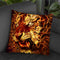 Fire Tiger Throw Pillow By Tate Licensing
