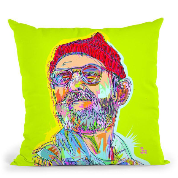 Zissou Throw Pillow By  Technodrome1