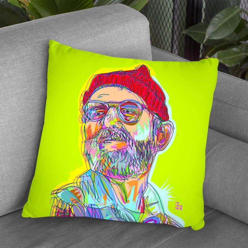 Zissou Throw Pillow By  Technodrome1
