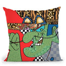 Dick Throw Pillow By  Technodrome1