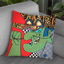 Dick Throw Pillow By  Technodrome1