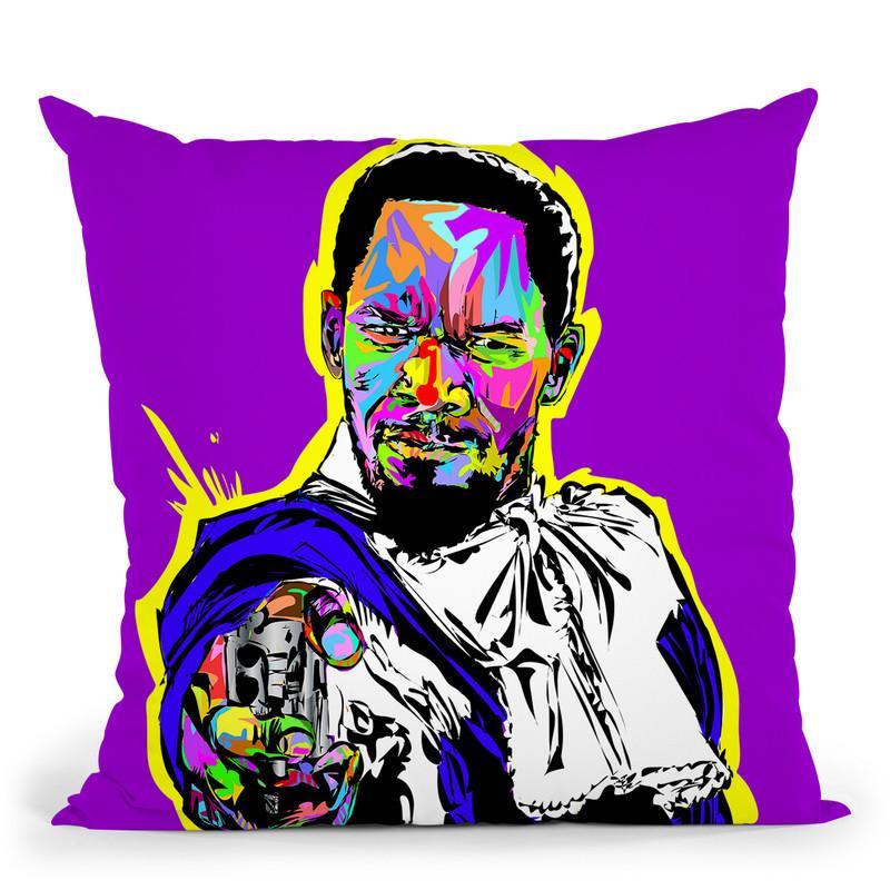 Django Throw Pillow By  Technodrome1