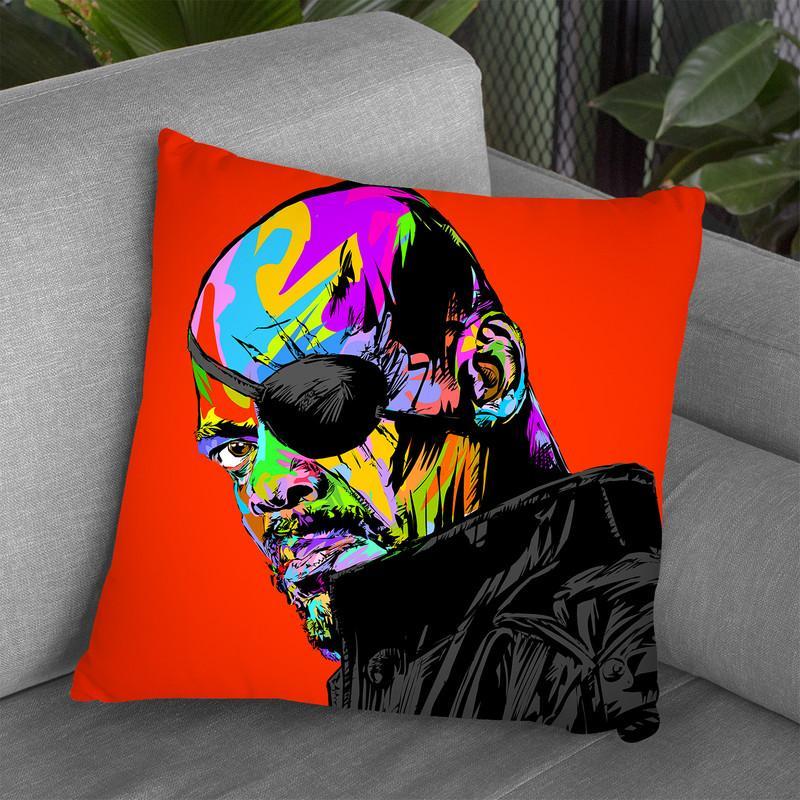 Fury Throw Pillow By  Technodrome1