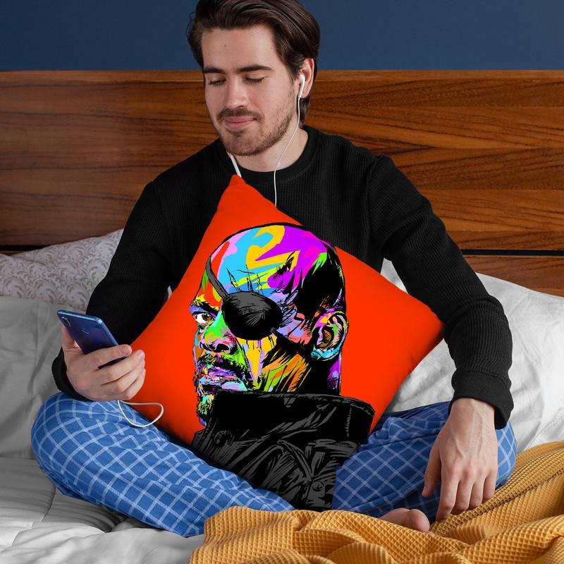 Fury Throw Pillow By  Technodrome1