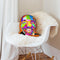 Martin Luther Kingjr Shaped Throw Pillow by Technodrome1 - by all about vibe