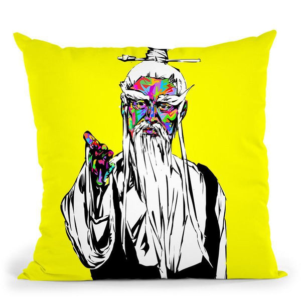 Pai Mei Throw Pillow By  Technodrome1