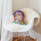 Scare Face 2 Shaped Throw Pillow by Technodrome1 - by all about vibe