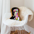 Tyler Dirden Shaped Throw Pillow by Technodrome1 - by all about vibe