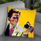 Americansyco Throw Pillow By  Technodrome1