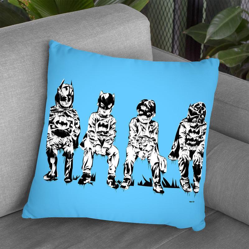 Baby Batmans Throw Pillow By  Technodrome1