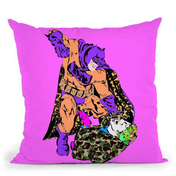 Batman Joker Throw Pillow By  Technodrome1