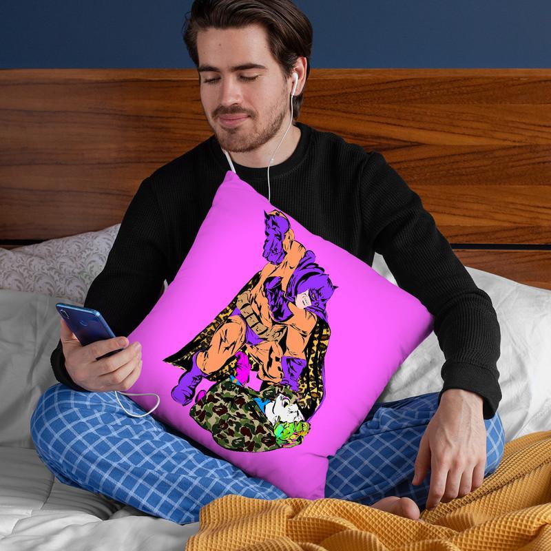 Batman Joker Throw Pillow By  Technodrome1