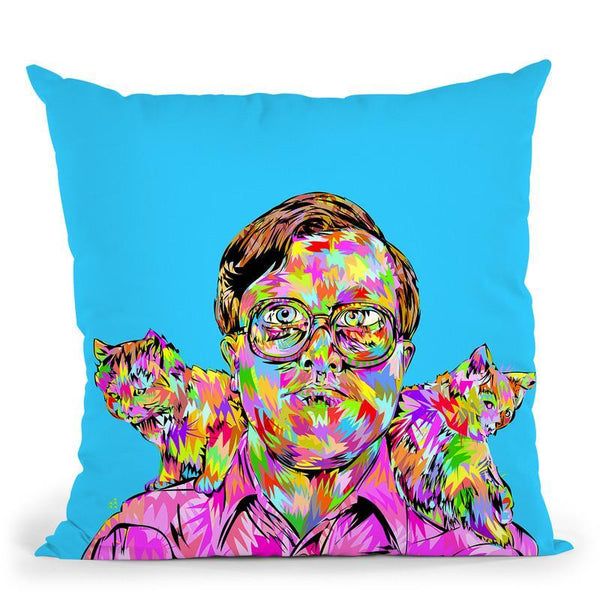 Bubbles Throw Pillow By  Technodrome1