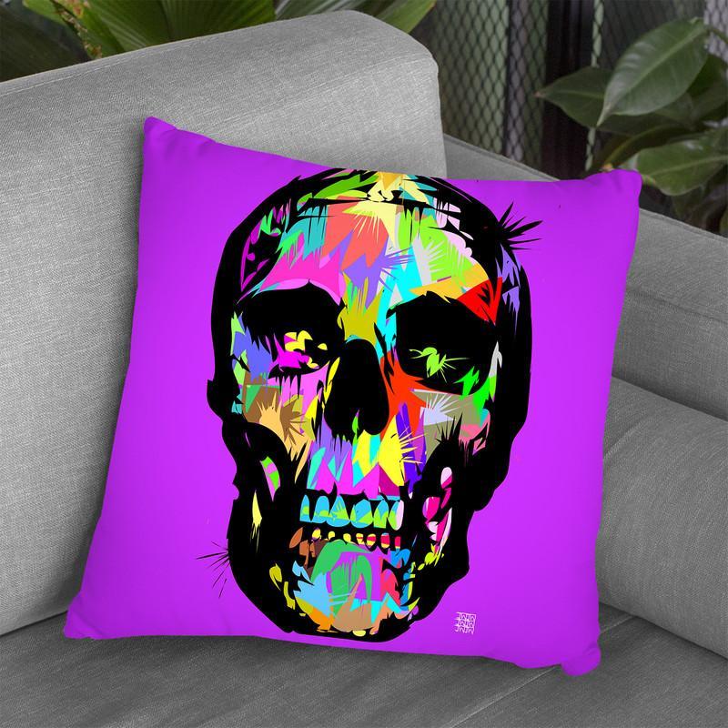 Death Is Beautiful Throw Pillow By  Technodrome1