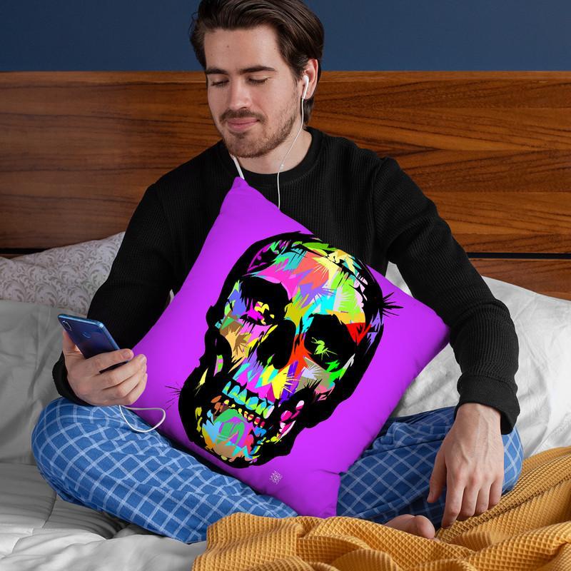 Death Is Beautiful Throw Pillow By  Technodrome1