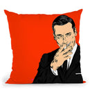 Don Drapper Throw Pillow By  Technodrome1