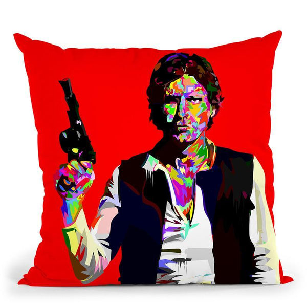 Hans Solo Drome Throw Pillow By  Technodrome1