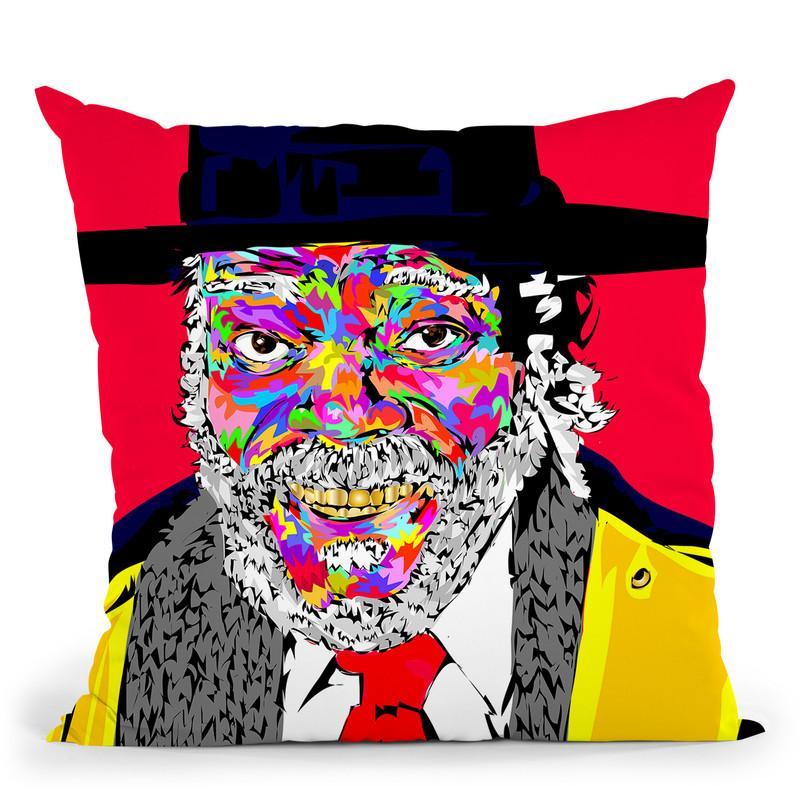 Hateful 8 Samel Throw Pillow By  Technodrome1