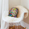Einstein Shaped Throw Pillow by Technodrome1 - by all about vibe