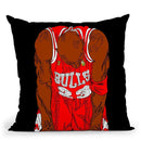 Jordan Flu Throw Pillow By  Technodrome1