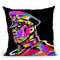M Bison Throw Pillow By  Technodrome1