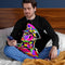 M Bison Throw Pillow By  Technodrome1