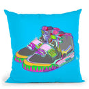 Nike Air Yeezy 2 Throw Pillow By  Technodrome1